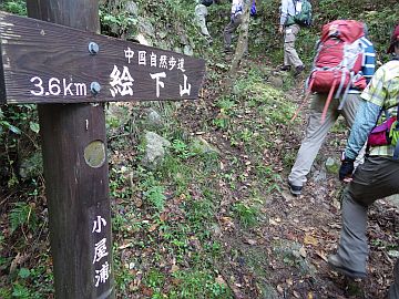絵下山登山口 絵下山登山口