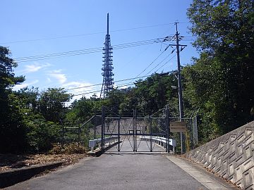 広島デジタルテレビ放送所の電波塔 広島デジタルテレビ放送所の電波塔