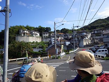 矢野天神バス停付近交差点 矢野天神バス停付近交差点