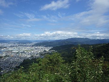 愛宕神社からの展望 愛宕神社からの展望