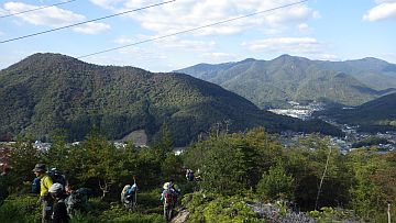 三本木山途中の展望 三本木山途中の展望