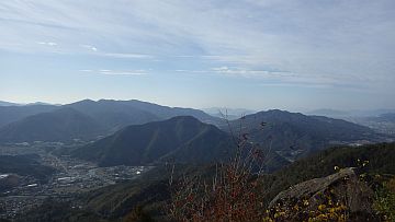 二十畳岩からの展望 二十畳岩からの展望