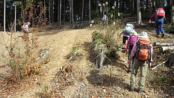 776m峰の取付き口 776m峰の取付き口