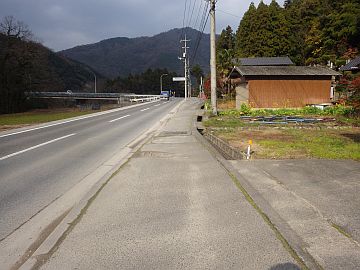 茶臼山取り付き 茶臼山取り付き