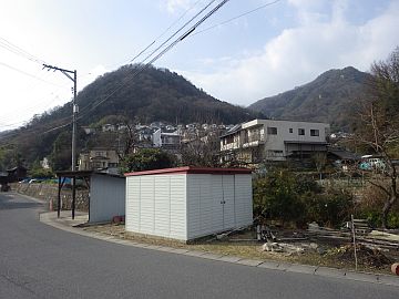 茶臼山と螺山 茶臼山と螺山
