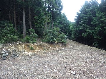 標高580m台 標高580m台