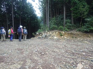 標高580m台 標高580m台